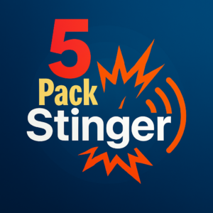 5 Pack Stingers