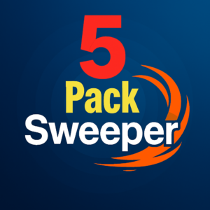 5 pack Sweepers